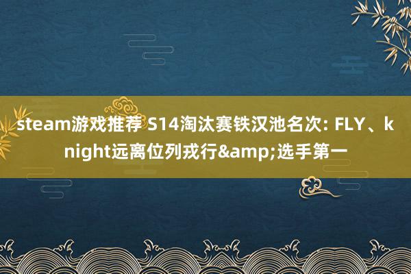 steam游戏推荐 S14淘汰赛铁汉池名次: FLY、knight远离位列戎行&选手第一